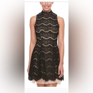 Trixxi  Chic Black Lace Dress